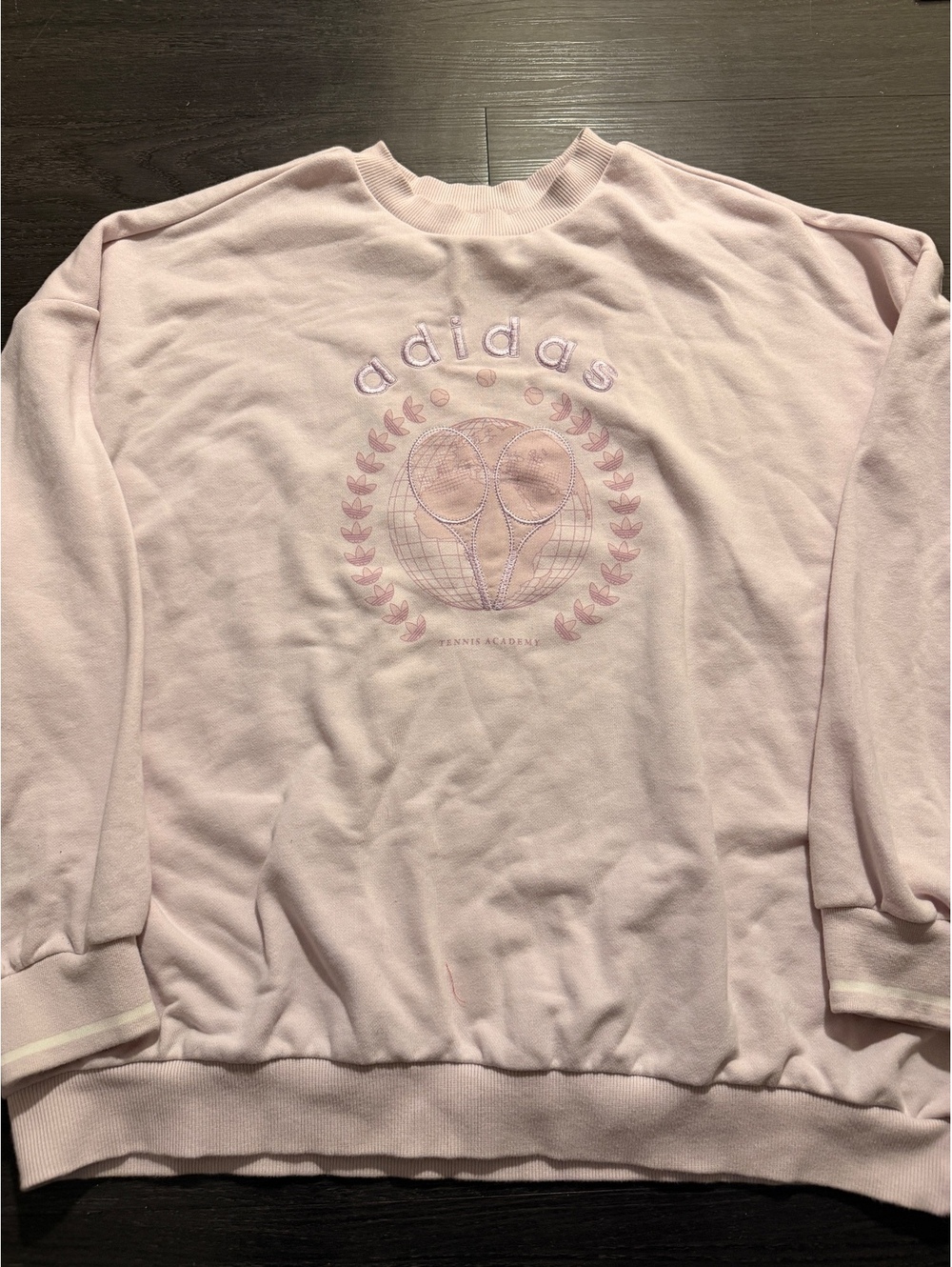 Adidas Originals Tennis Academy Oversized Sweatshirt US L